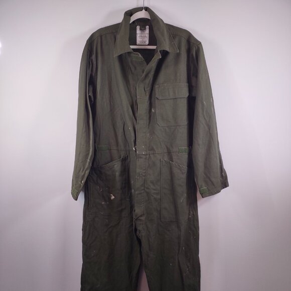 Vintage 2000 Army Issued Coveralls, Size Large